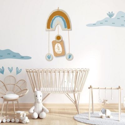 Mobile décoratif en bois Isidore