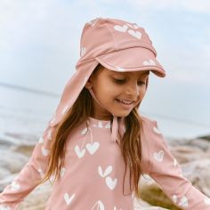 Casquette protège nuque anti-UV Cecilia Sweethearts (12-24 mois)