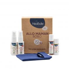 Coffret soins essentiels Allo maman bobo ! (4 huiles + 1 pochette) - NeoBulle