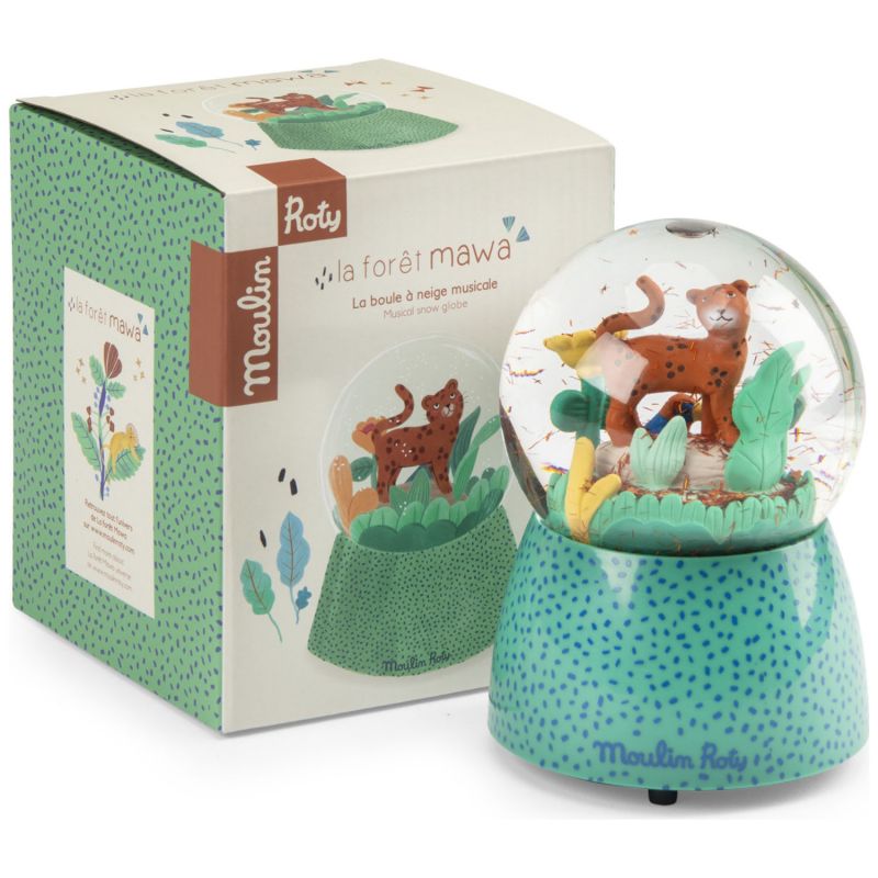 Boule à neige musicale La forêt Mawa Moulin Roty Packaging 4