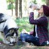 Gourde isotherme pour chien 2 en 1 Rose (1 litre) Asobu Ambiance 2
