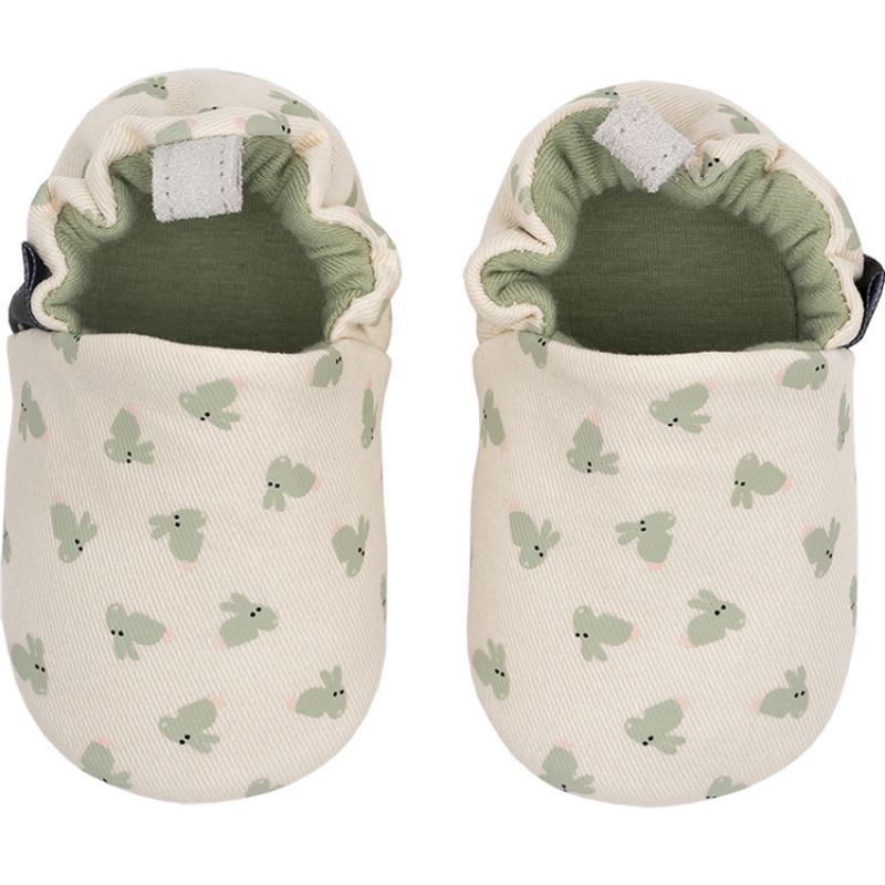Chaussons en coton et daim Les lapins (12-18 mois) Maison Petit Jour