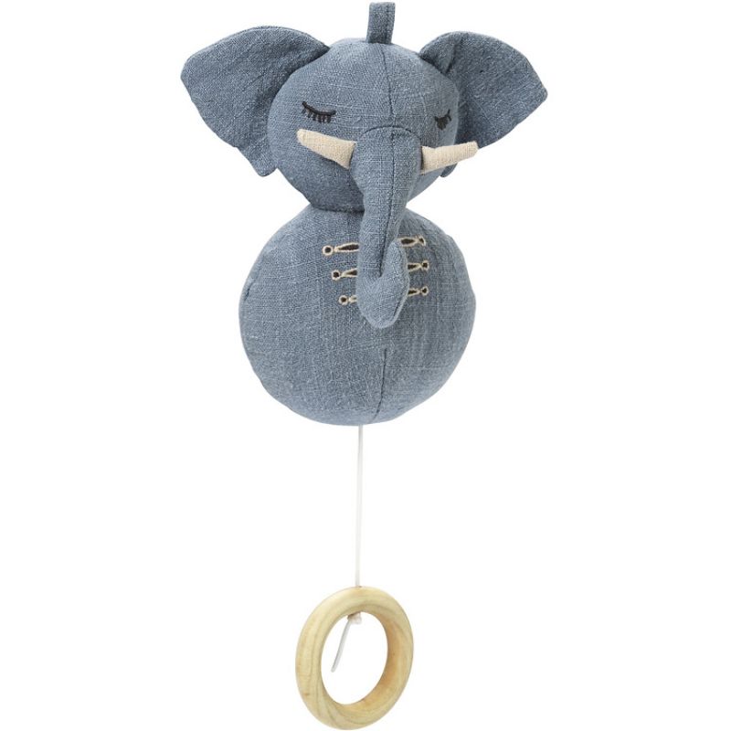 Peluche musicale à suspendre éléphant Humble Hugo Elodie Details