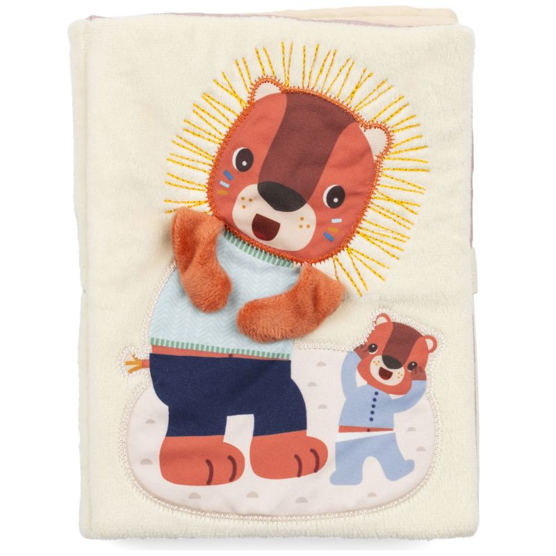 Livre d'activités en tissu Jack Cache-Cache Lilliputiens Produit 1