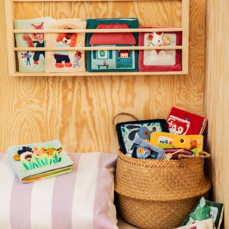 Livre d'activités en tissu Jack Cache-Cache Lilliputiens Ambiance 9