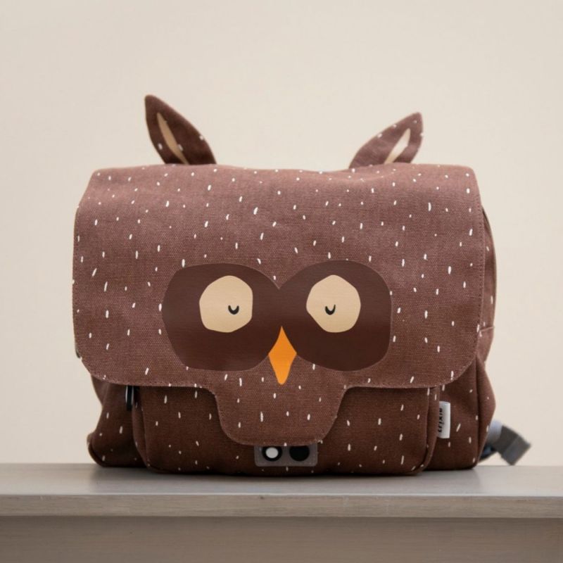 Cartable A4 maternelle Mr. Hibou Trixie Ambiance 2