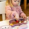 Set repas en silicone Ourson Rose (4 pièces) TUM TUM Ambiance 9