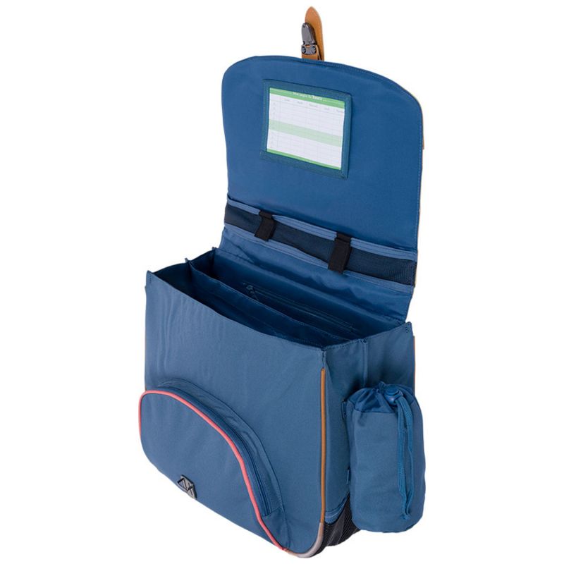 Cartable Les Fantaisies Jane Corail et Bleu (38 cm) Tann's Produit 6