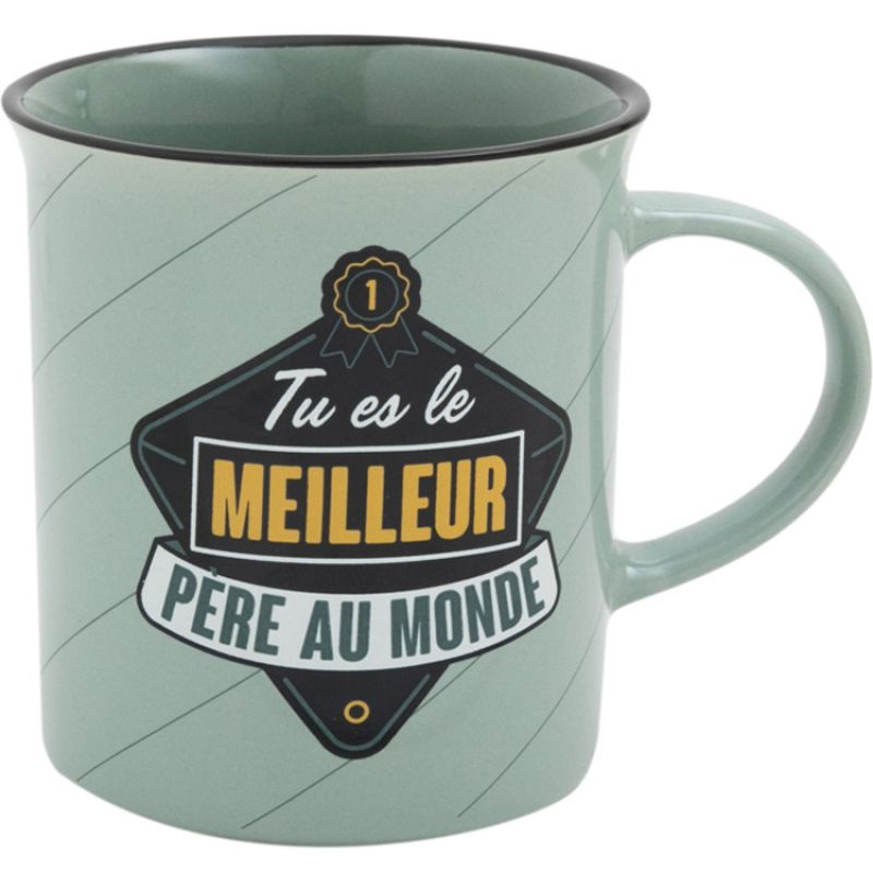Mug Tu es le meilleur père au monde - Reconditionné Mr. Wonderful