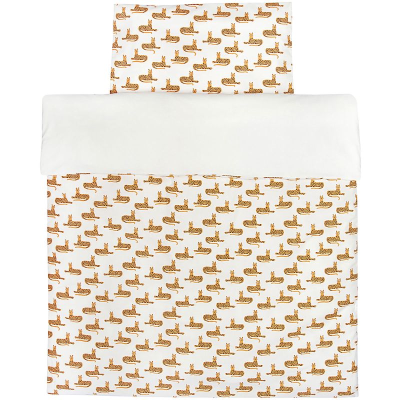 Housse de couette et taie pour lit bébé Cheetah (110 x 140 cm) Trixie