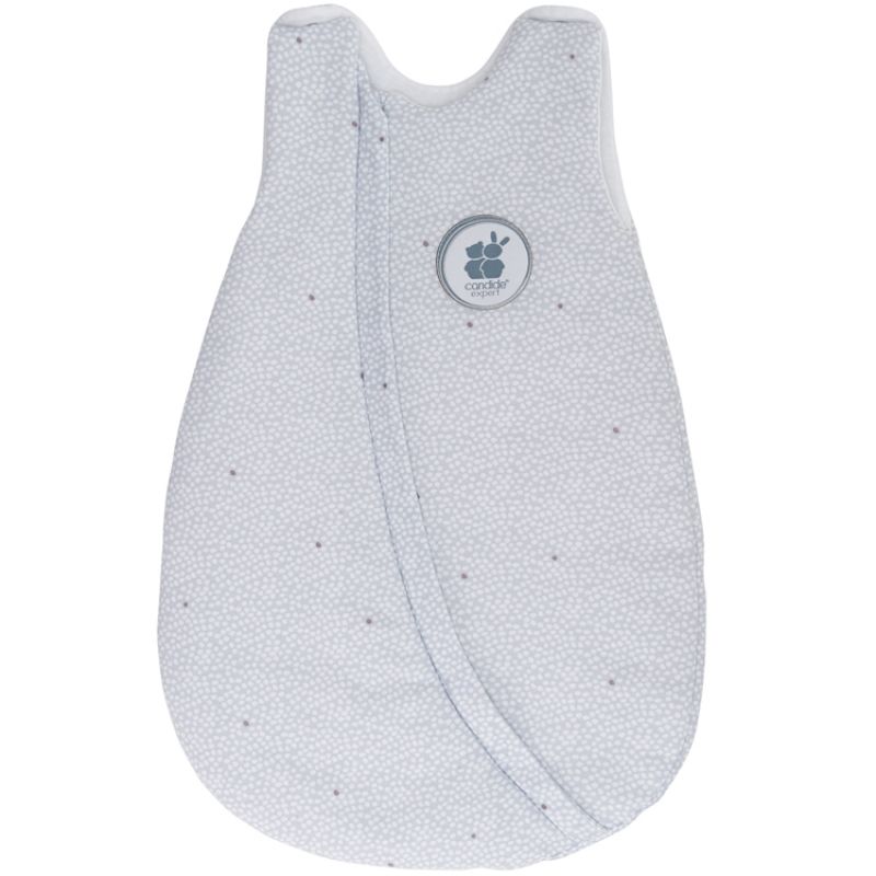 Gigoteuse chaude grise pois TOG 2,5 (54 cm) Candide