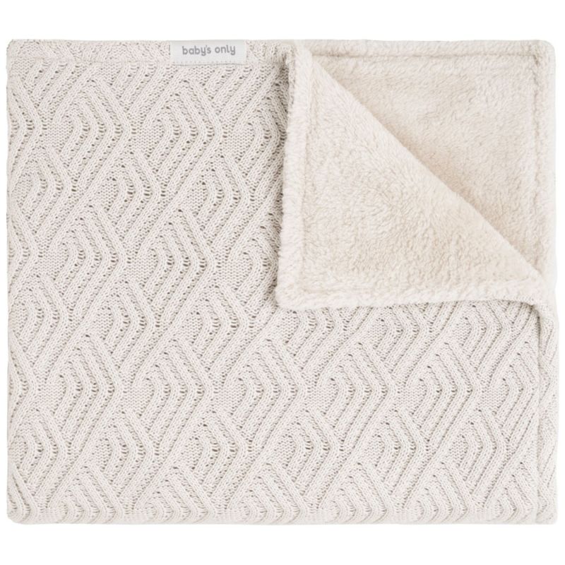 Couverture Teddy Sierra Warm Linen (70 x 95 cm) Baby's Only Produit 1