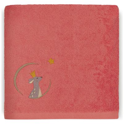 Serviette de bain Faon Fraise (70 x 140 cm) L'oiseau bateau