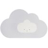 Tapis de jeu pliable nuage gris perle (145 x 90 cm) - Quut