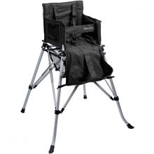 Chaise haute pliante nomade One2Stay noire  par FemStar