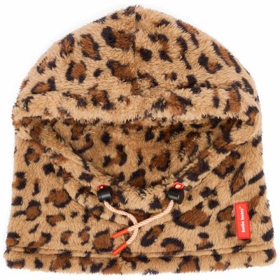 Cagoule polaire Warmy Léopard (9-18 mois)