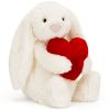 Peluche Bashful Lapin avec Coeur Original (31 cm)  par Jellycat