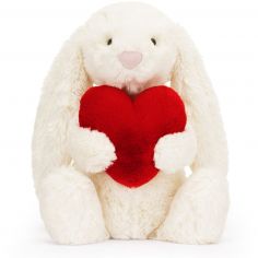 Peluche Bashful Lapin avec Coeur Original (31 cm)