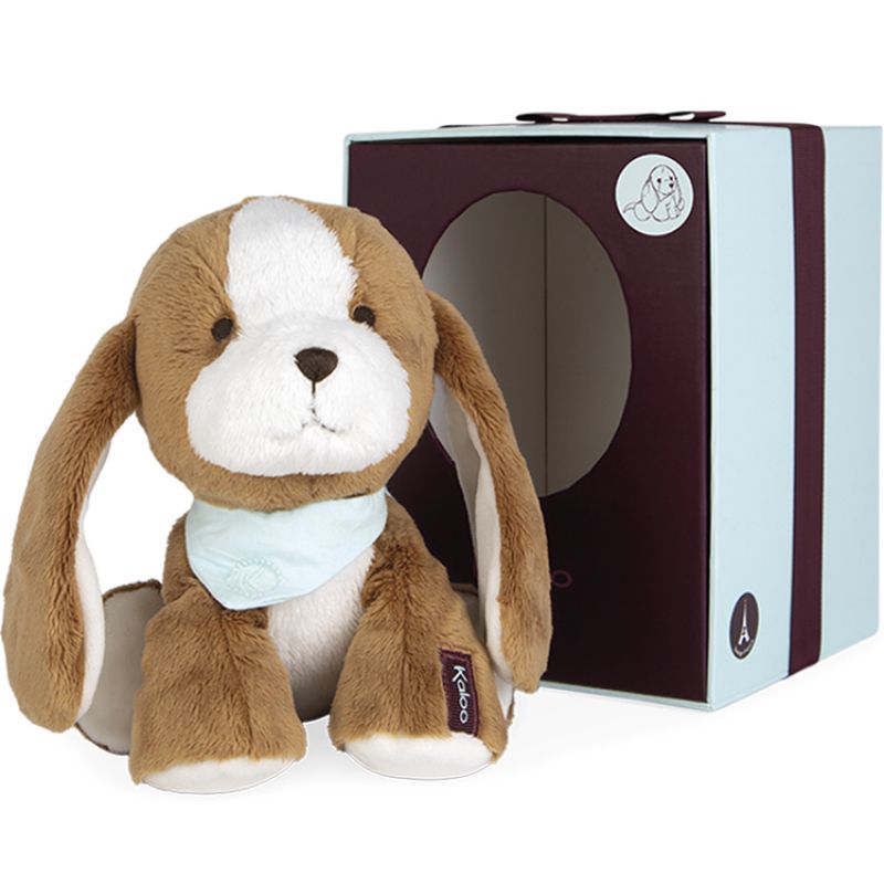 Coffret peluche Tiramisu le chien (18 cm) Kaloo
