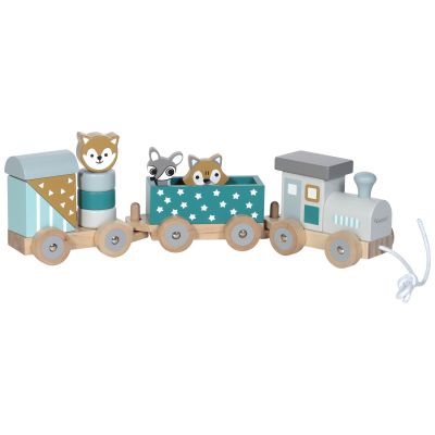 Train en bois Animaux du Zoo Kindsgut