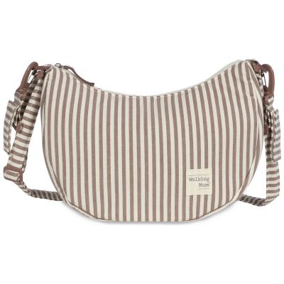 Sac bandoulière Gondole Praliné Rayures Moka