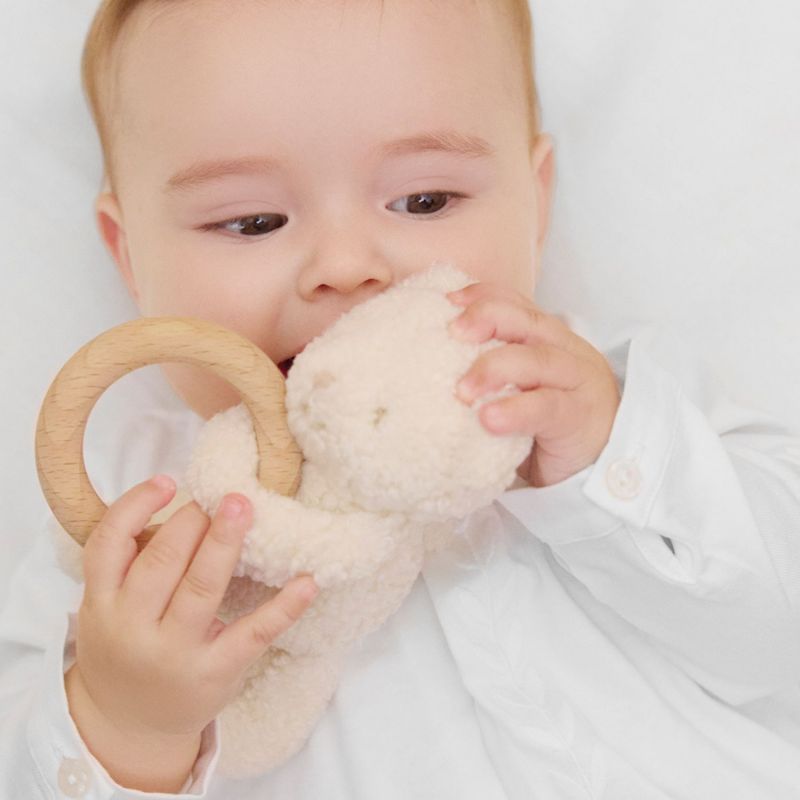 Hochet peluche Gaston l'ourson Tartine et Chocolat Ambiance 3
