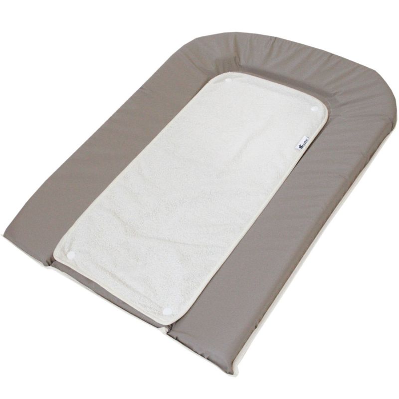Matelas à langer PVC gris (45 x 71 cm) Candide