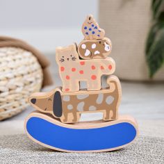 Jouet à empiler en bois Little Mateys