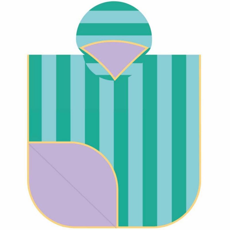 Poncho de plage Lagon (60 x 60 cm) Quut Produit 1
