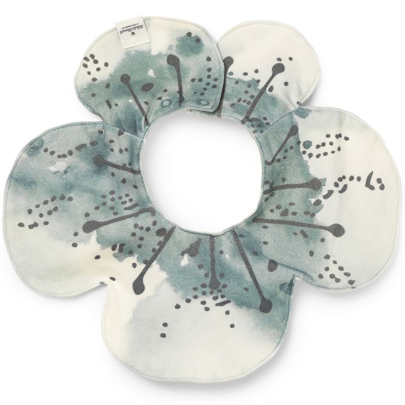 Bavoir bandana Embedding Bloom Petrol Elodie Details