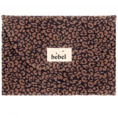 Tapis à langer Léopard noir - BEBEL