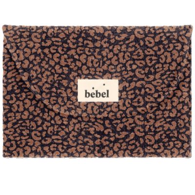 Tapis à langer Léopard noir BEBEL