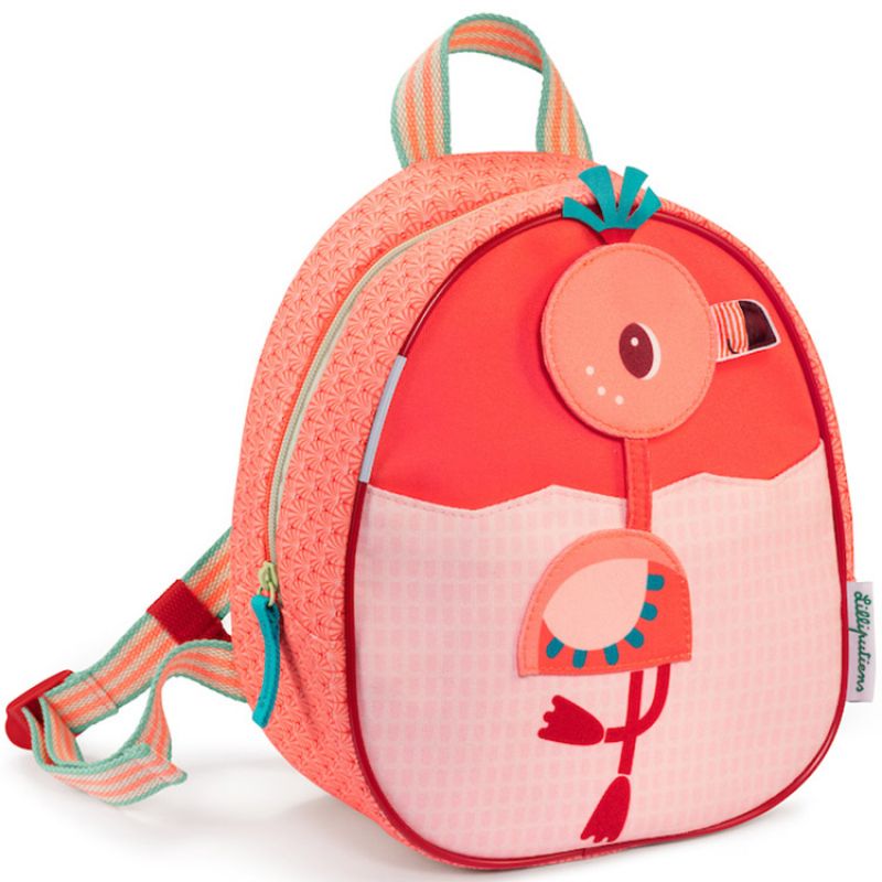 Sac à dos Anaïs le flamant rose Lilliputiens Produit 1 grande taille