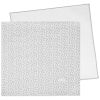 Lot de 2 langes Little Bloom Fleurs Gris (70x70 cm) Pasito a pasito Produit 3