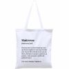 Sac à anses en coton bio Maîtresse - Hindbag