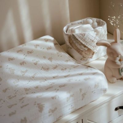 Housse pour matelas à langer Baby Bunny (50 x 70 cm)