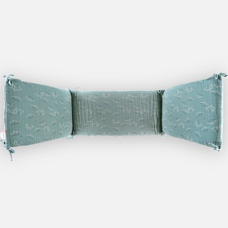 Tour de lit respirant bleu (pour lits 60x120 cm ou 70x140 cm) Noukie's