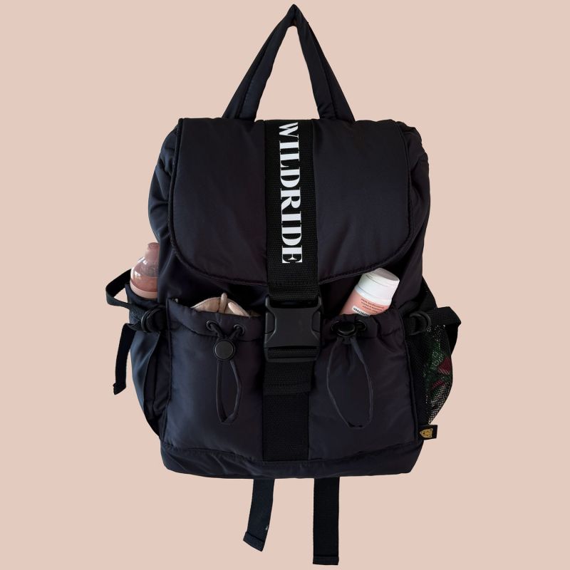 Sac à dos à langer Noir Wildride Ambiance 7