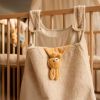 Doudou attache sucette Bunny Luz Jollein Ambiance 5