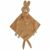 Variation Marron du produit Doudou attache sucette Bunny Luz de la marque Jollein