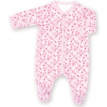Pyjama léger jersey Lizie pompon darling (naissance : 50 cm)  par Bemini