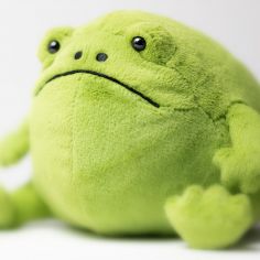 Peluche Ricky la grenouille (18 cm)