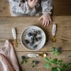Set assiette et couverts Blue Garden Elodie Details Ambiance 2