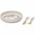Variation Blanc, bleu, rose du produit Set assiette et couverts Blue Garden de la marque Elodie Details
