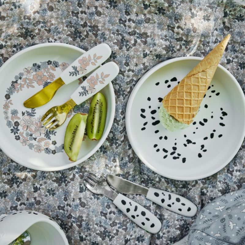 Set assiette et couverts Blue Garden Elodie Details Ambiance 5