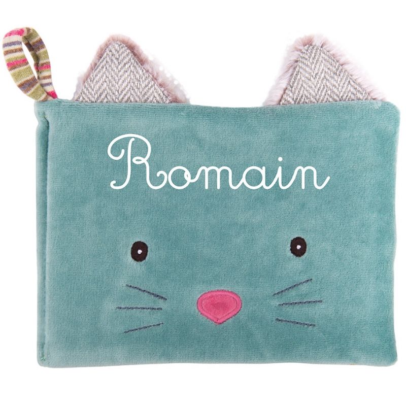 Livre photo textile Les Pachats personnalisable Moulin Roty