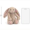 Peluche Bashful Lapin en fleurs Beige (18 cm) Jellycat Produit 5