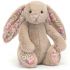 Peluche Bashful Lapin en fleurs Beige (18 cm) - Jellycat