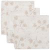Lot de 3 mini langes en gaze de coton Leafy Dreams (31 x 31 cm) Jollein Produit 1