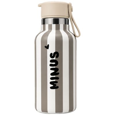 Gourde stripe kaki (350 ml) Zakuw